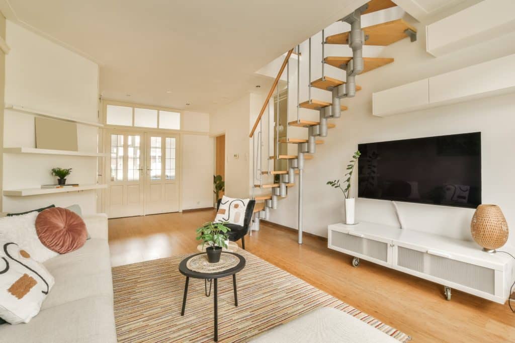Salón de una vivienda.